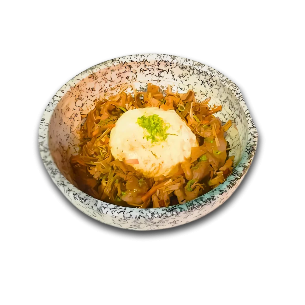 Ma poh beef omlete rice